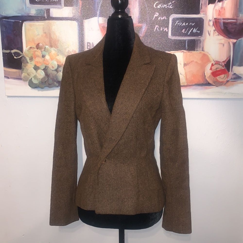 Anne Klein Vintage Tweed Blazer- Size 6 - Picture 5 of 11